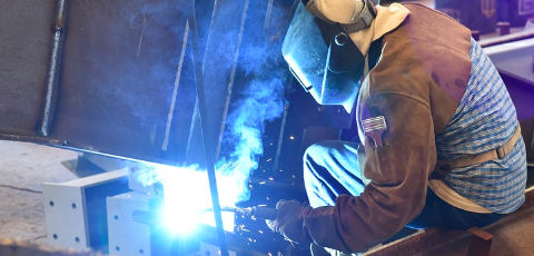 Mechanic truck welder